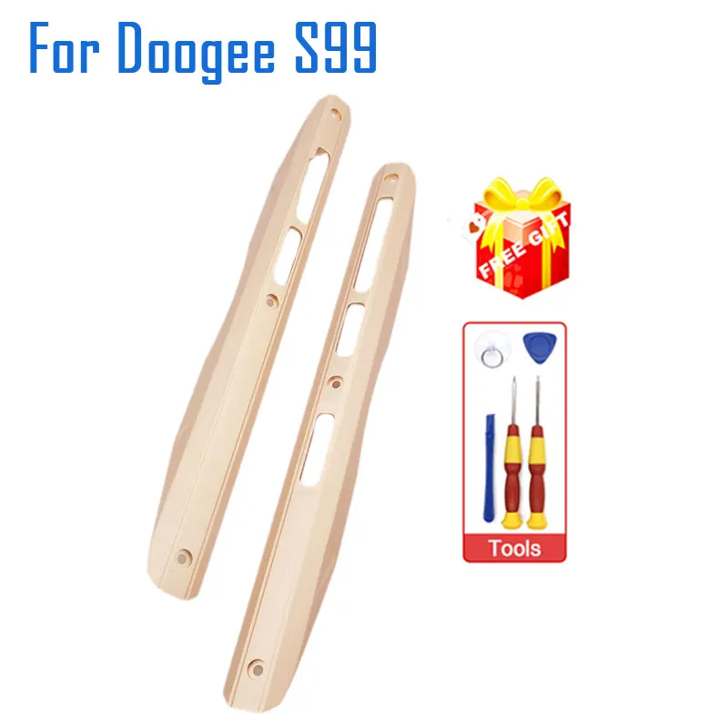 

Новинка оригинальный корпус DOOGEE S99 передняя оболочка Левая Правая декоративные детали средняя боковая металлическая рамка для телефона DOOGEE S99