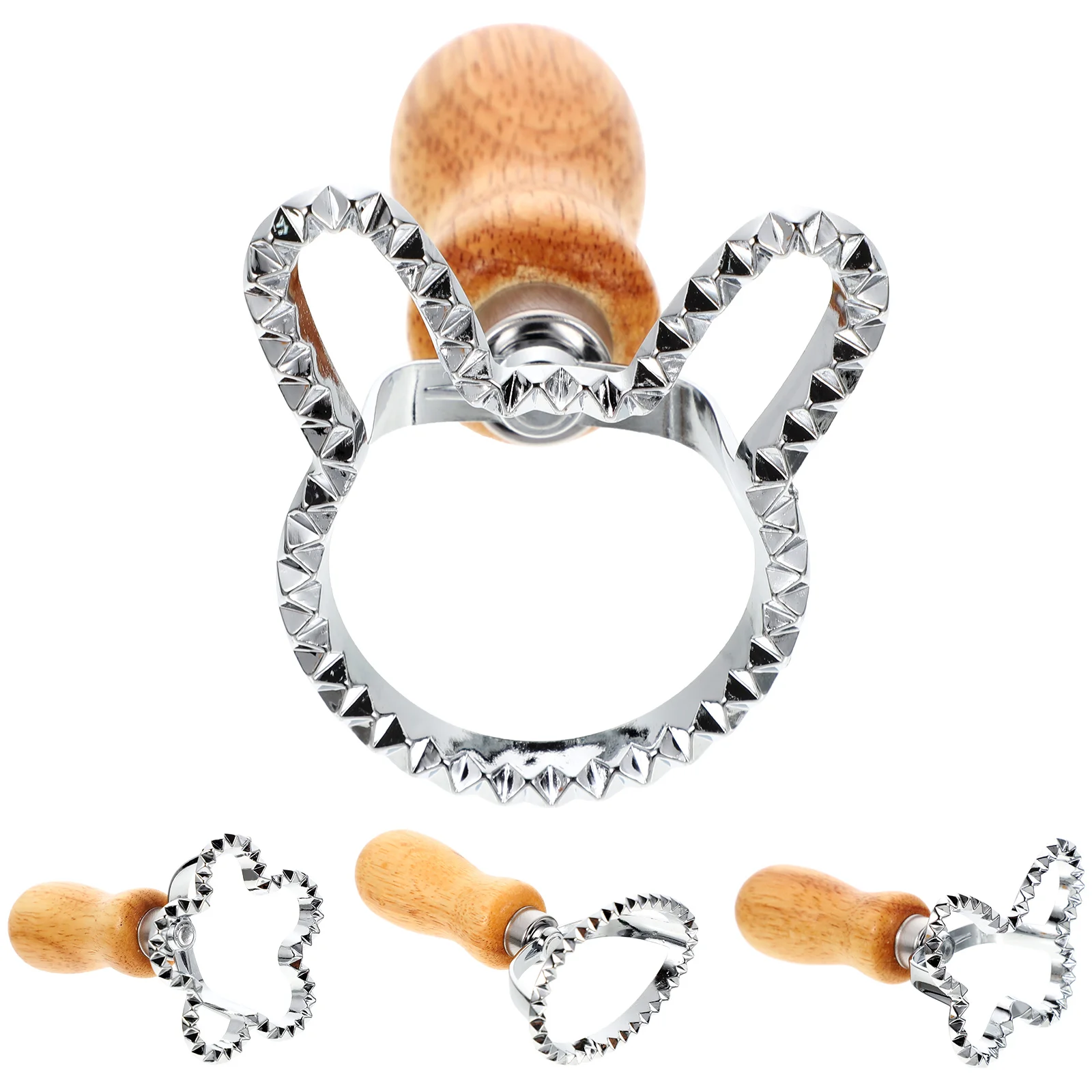 

4pcs Making Dumpling Skin Maker Stamp Ravioli Biscuit Cookie Ravioli Maker Daily