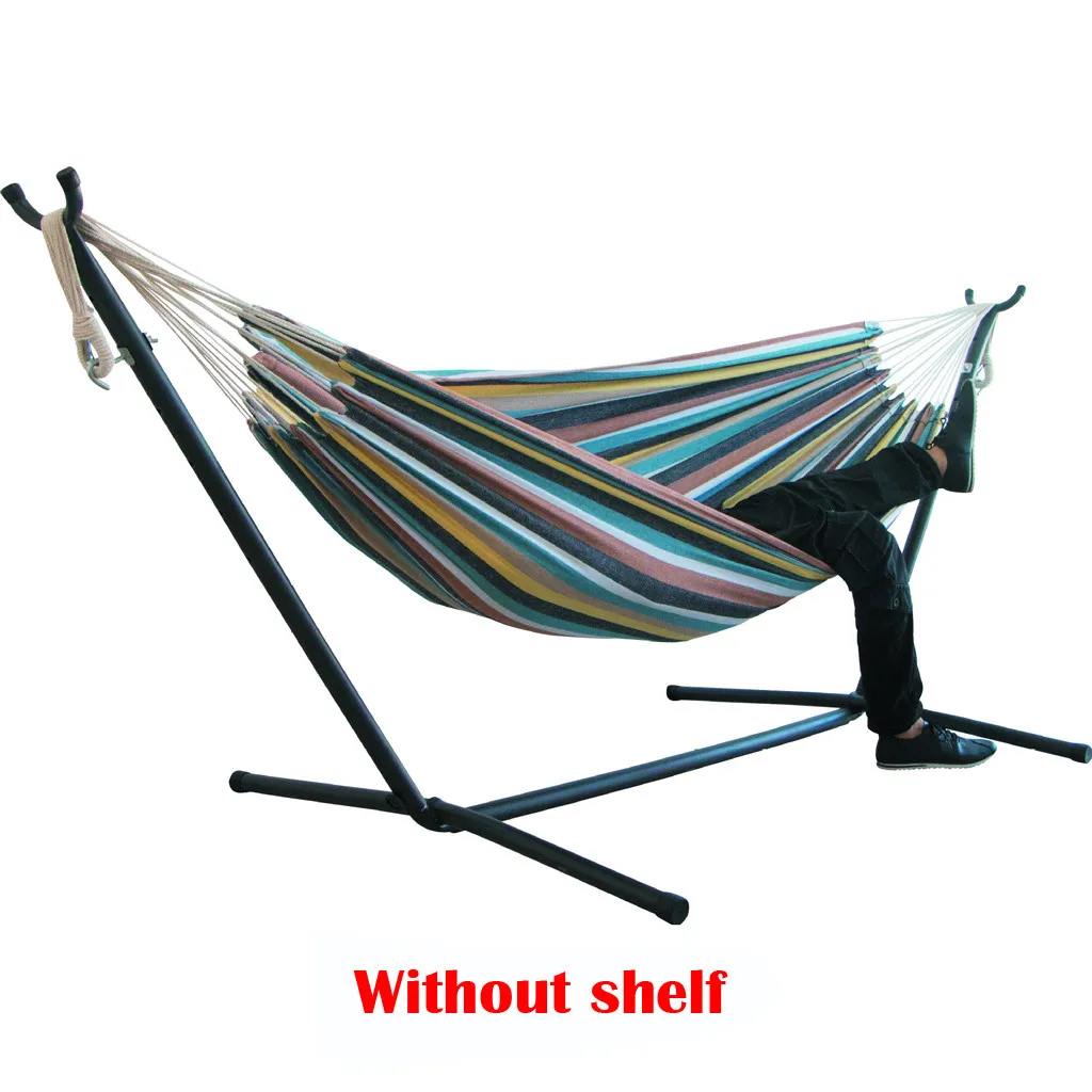 

Indoor Comfort Durability Yard Striped Hanging Chair Large Chair Hammocks Swat Clips Long Clips for Hair