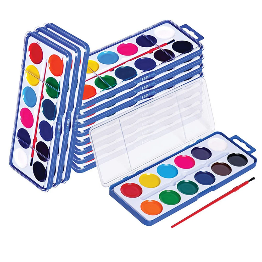 Профессиональные качественные пигменты художественная краска 12 цветов