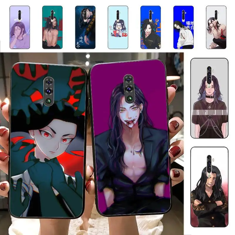 

YNDFCNB Baji Keisuke Tokyo Revengers Phone Case for Vivo Y91C Y11 17 19 17 67 81 Oppo A9 2020 Realme c3