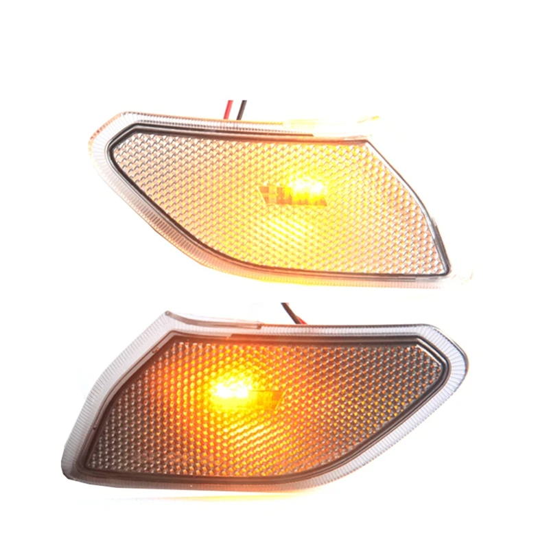 Светодиодный передний Боковой габаритный фонарь лампа указателя поворота