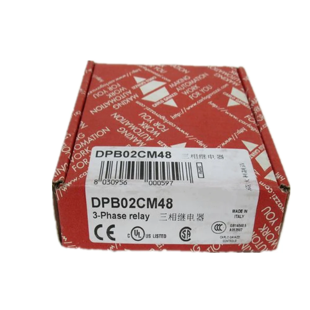

Реле контроля, реле фазы, последовательность фаз DPB02CM48