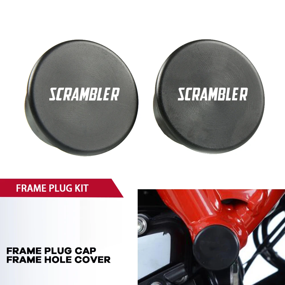 

Motorcycle Frame Swingarm Hole Cover Caps Swing Arm Plugs Kit For Ducati MONSTER 797 Scrambler Classic /Icon /Sixty2 Desert Sled