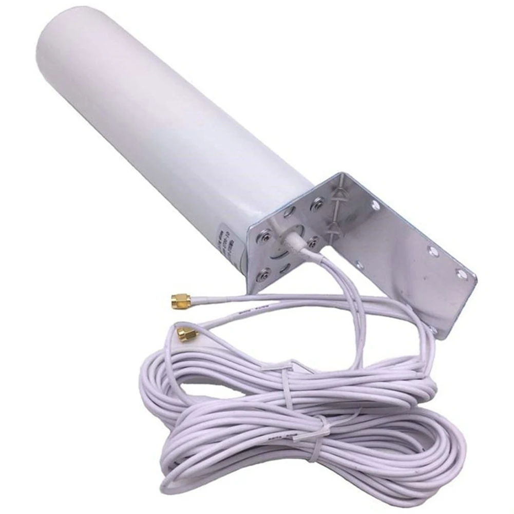 

3G 4G LTE External Antenna Outdoor with 5M Dual SlIder SMA Connector for 3G 4G Router Modem