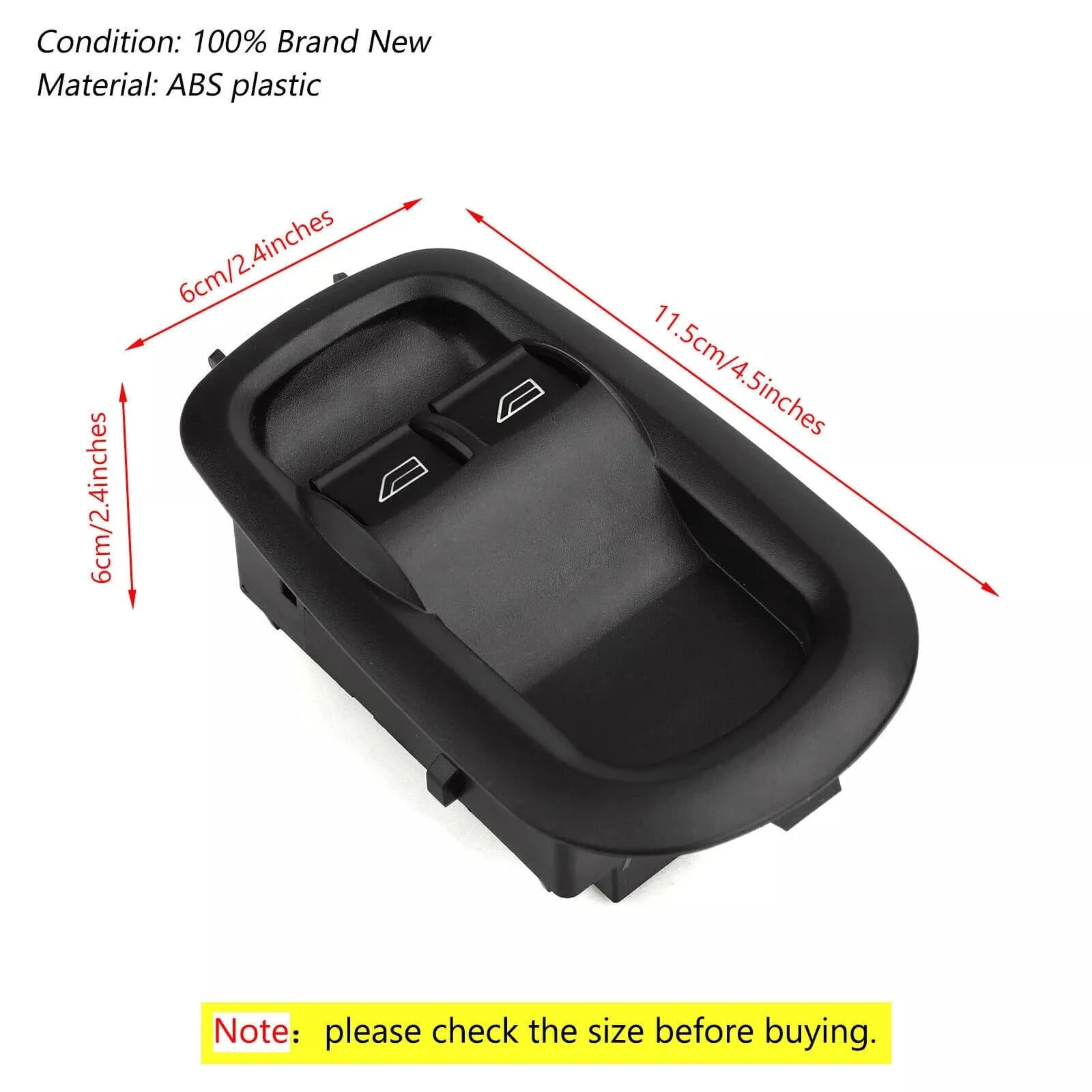 Переключатель двойного окна боковой двери 1791339 Кнопка электрического управления