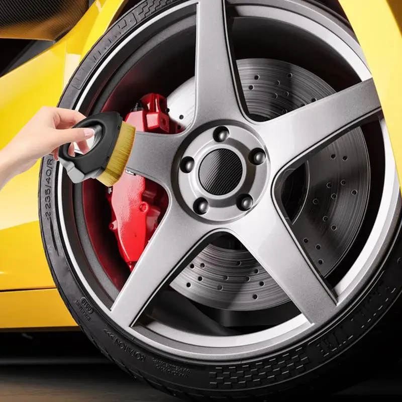 Щетка для обода автомобильных шин щетка детейлинга колес стирки чистящая шины