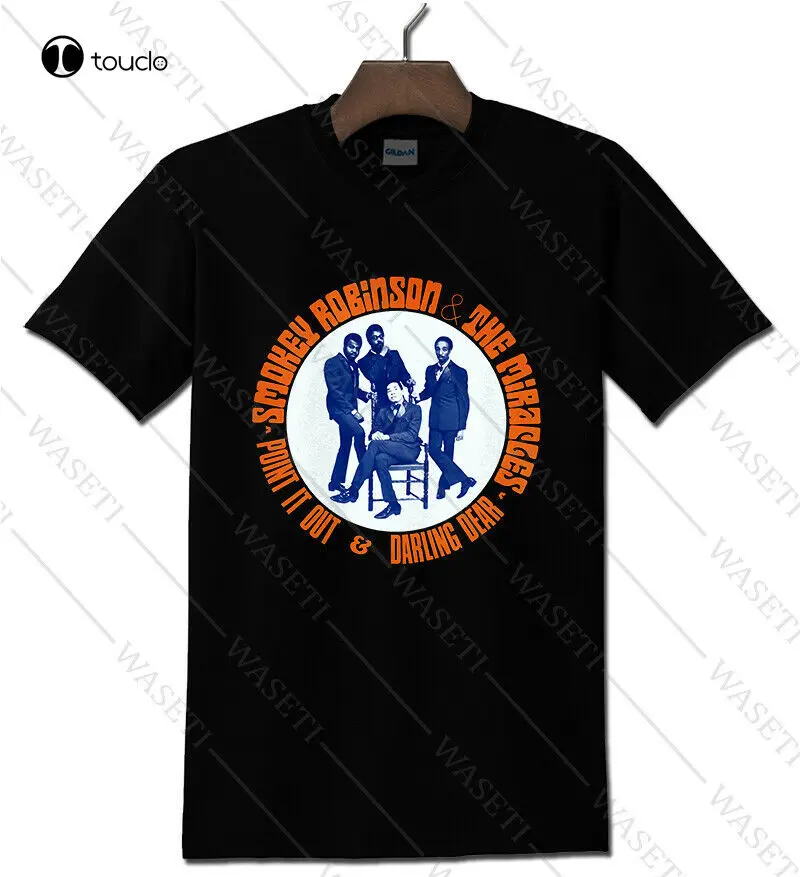 

Smokey Robinson & The Miracles Black T-Shirt S - 5Xl Tee Shirt