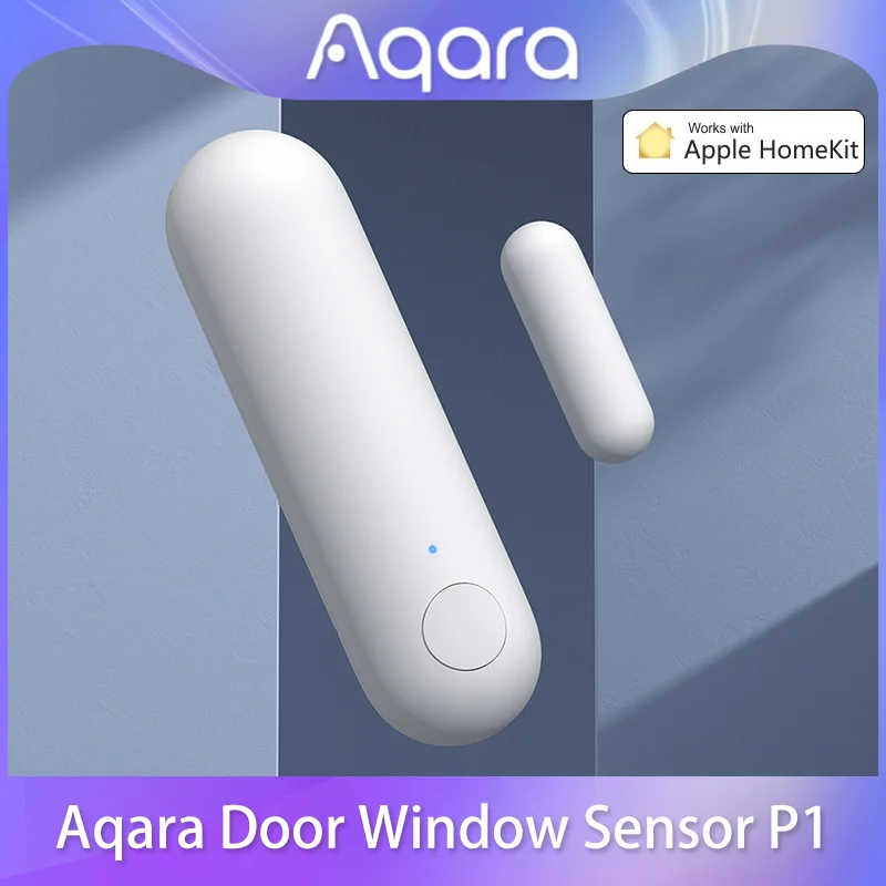 

2023 Aqara Door Window P1 Sensor Zigbee 3.0 Smart Home Wireless Anti-theft Homekit Induction Door Magnetic Alarm For HomeKit APP