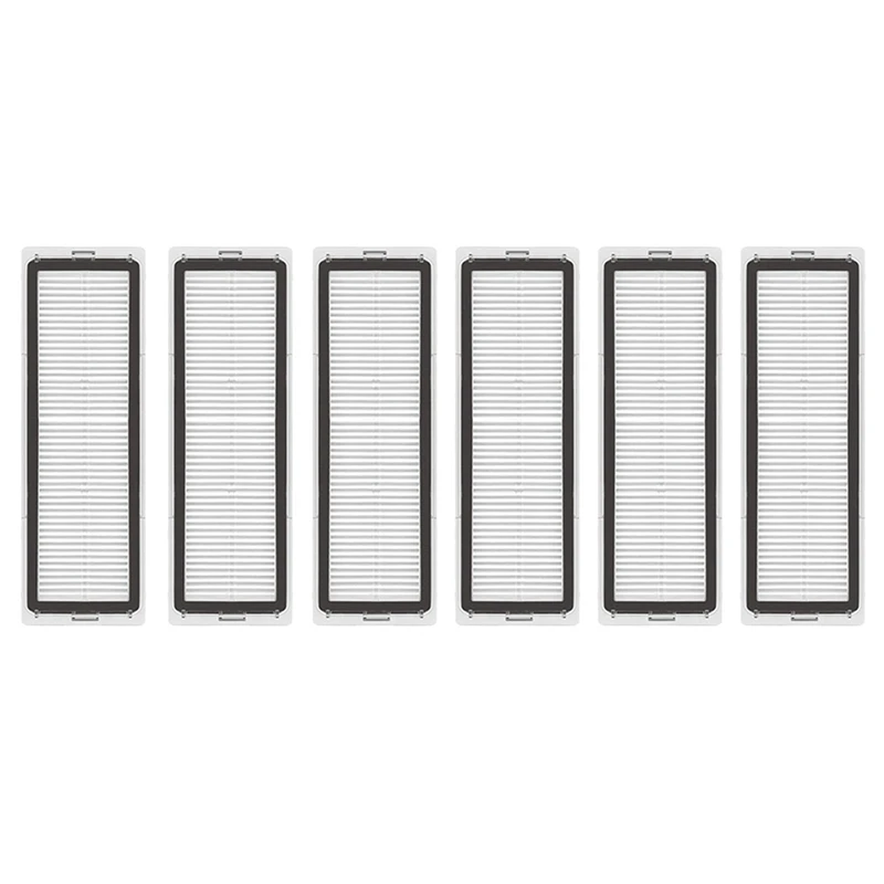

Запчасти для робота-пылесоса Xiaomi Dreame W10, сменный моющийся фильтр НЕРА, 6 шт.
