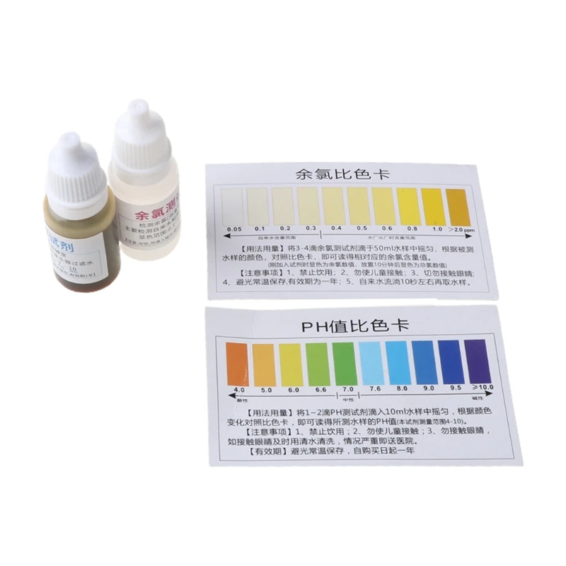 

Chlorine PH Water Quality Test for Home Tap and Well Water High Accuracy