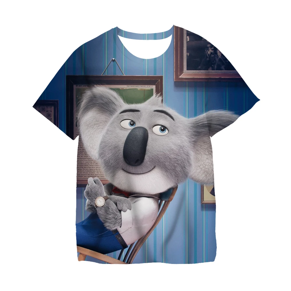 

Sing Family Shirt Movie Cosplay Shirt Funny Party Shirts Sing Kids Adults T Shirt Family Matching Outfits Couple Matching Outfit