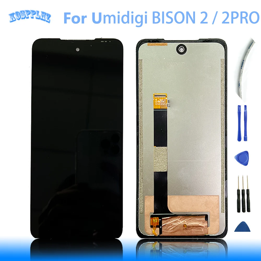 

ЖК-экран и сенсорная панель в сборе KOSPPLHZ для UMIDIGI Bison 2, замена для Bison2 Pro, оригинал, Новинка