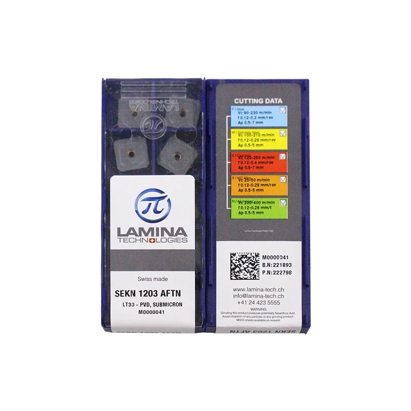 10 шт. LAMINA оригинальный SEKN SEKN1203AFTN SEKT1204AFTN SEKR1203AFTN SEKN1504AFTN SEKT12T3AGSN LT30 режущие