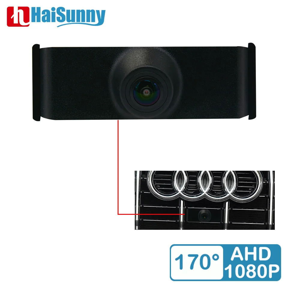 

HD камера переднего вида для Audi Q3 2019 2020 2021 2022 панорамная система ночного видения AHD 360 P Audi Q3 положительная парковочная камера