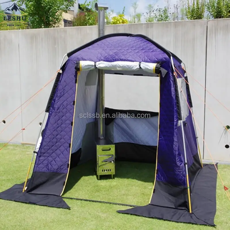 Переносной прочный тент для зимней подледной рыбалки с защитой от мороза