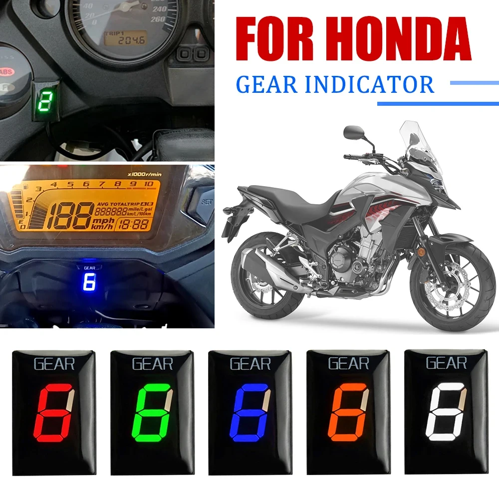 

Gear Indicator For CB500X CB500F CBR600RR CBR1000RR CBR 600 RR CB 650F CB600F Hornet CB1000R NC700X Motorcycle Accessories