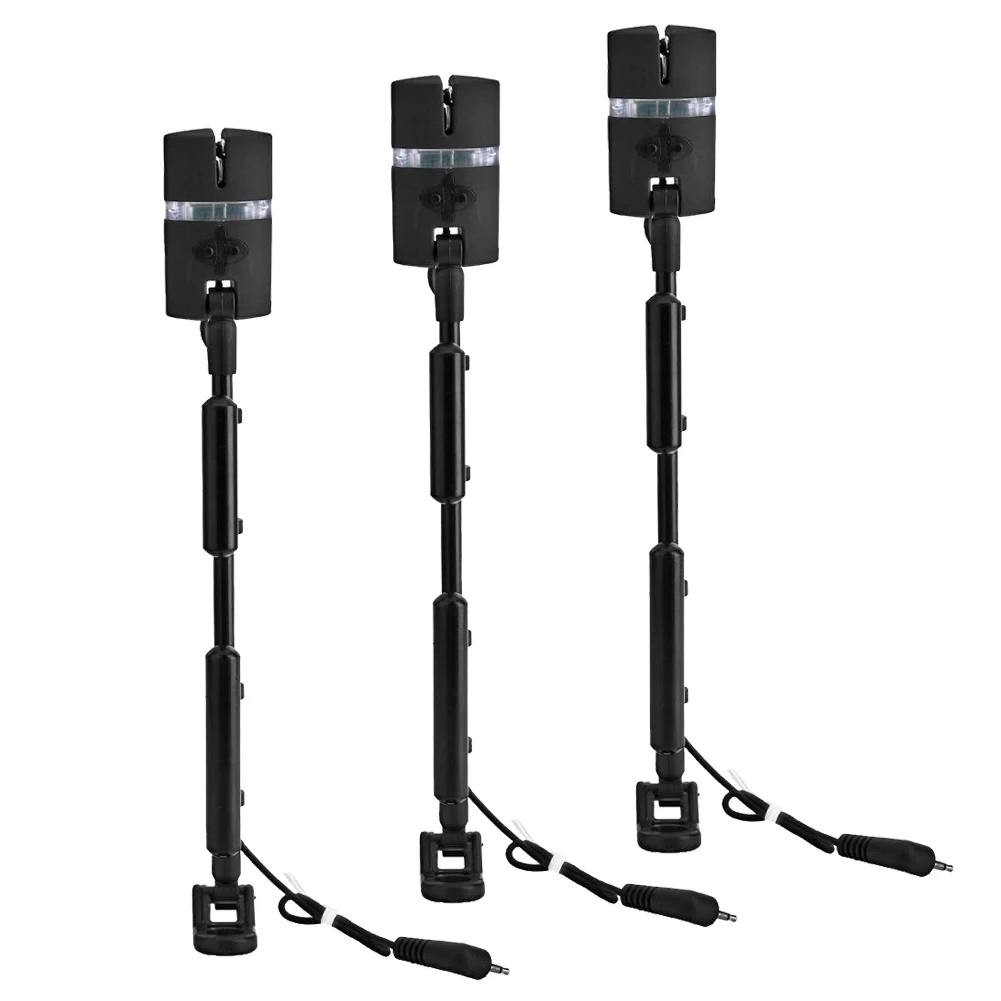 

Dimmable Adjustable Flash Hard Rod Wiggler Fishing Alarm Assembly 7 Colors Indicator Rocker Swinger Fishing Product