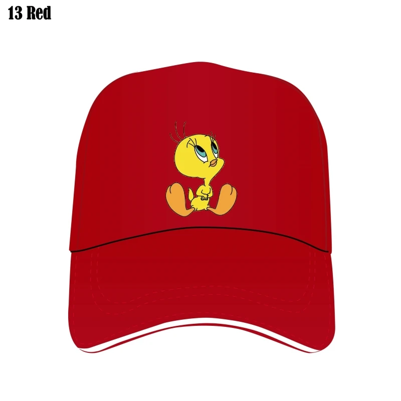 

Tunes Tweety Sitting Mens Bill Hats Yellow