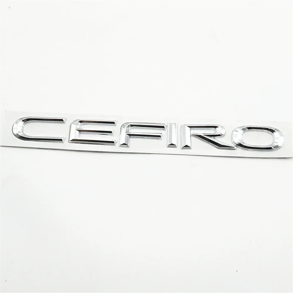 

Для Cefiro A31 A32 хромированный задний багажник с логотипом, эмблема задней двери, значок для стайлинга автомобиля, наклейка, значок, табличка с буквами