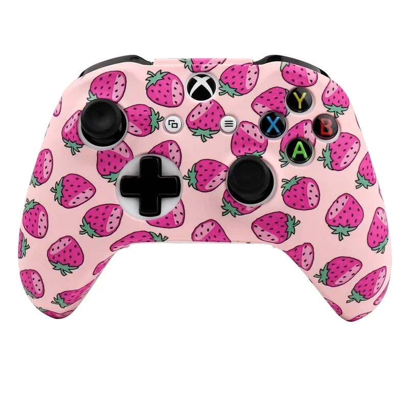 Мягкий силиконовый защитный чехол с фруктами для Xbox One S контроллера геймпада