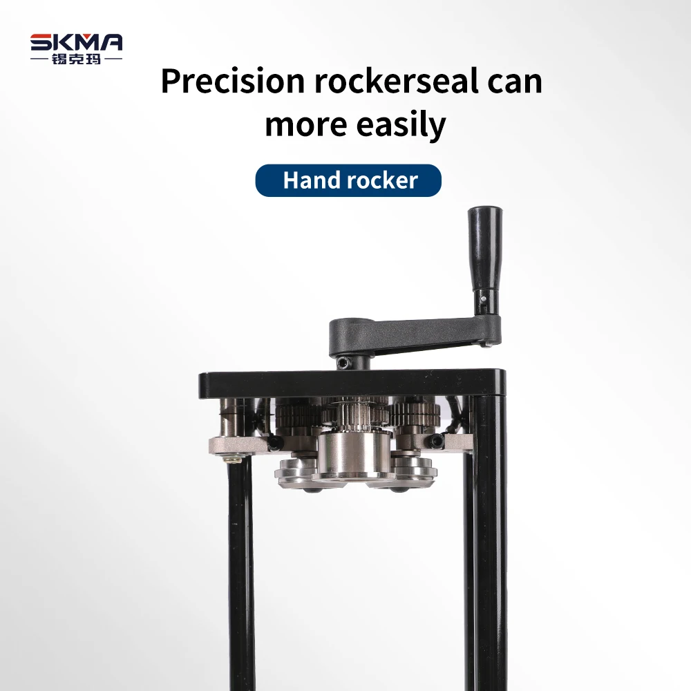 2024 новейшая машина для запечатывания банок с регулируемой высотой пузырькового