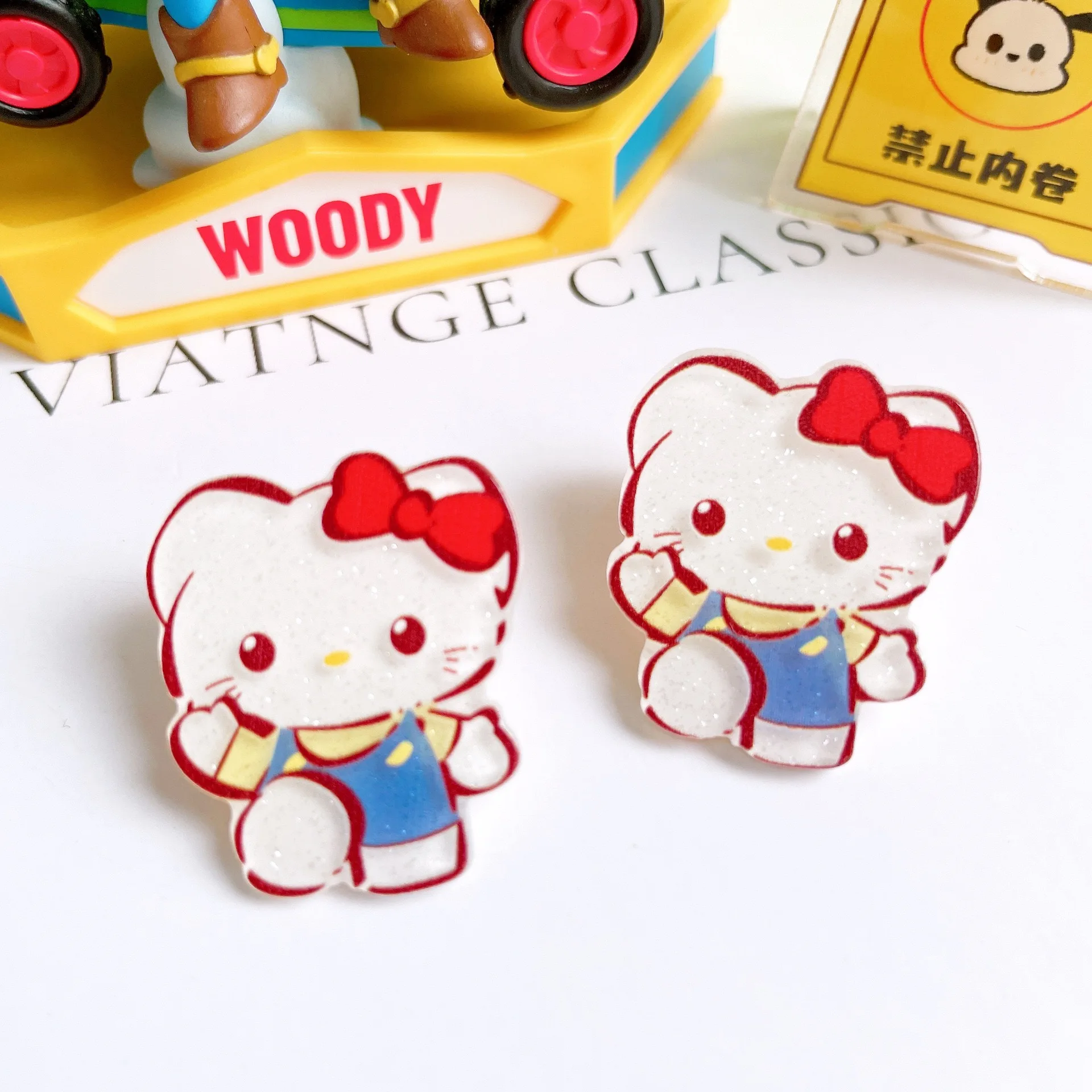 10 шт. новые милые акриловые украшения для скрапбукинга с изображением собаки