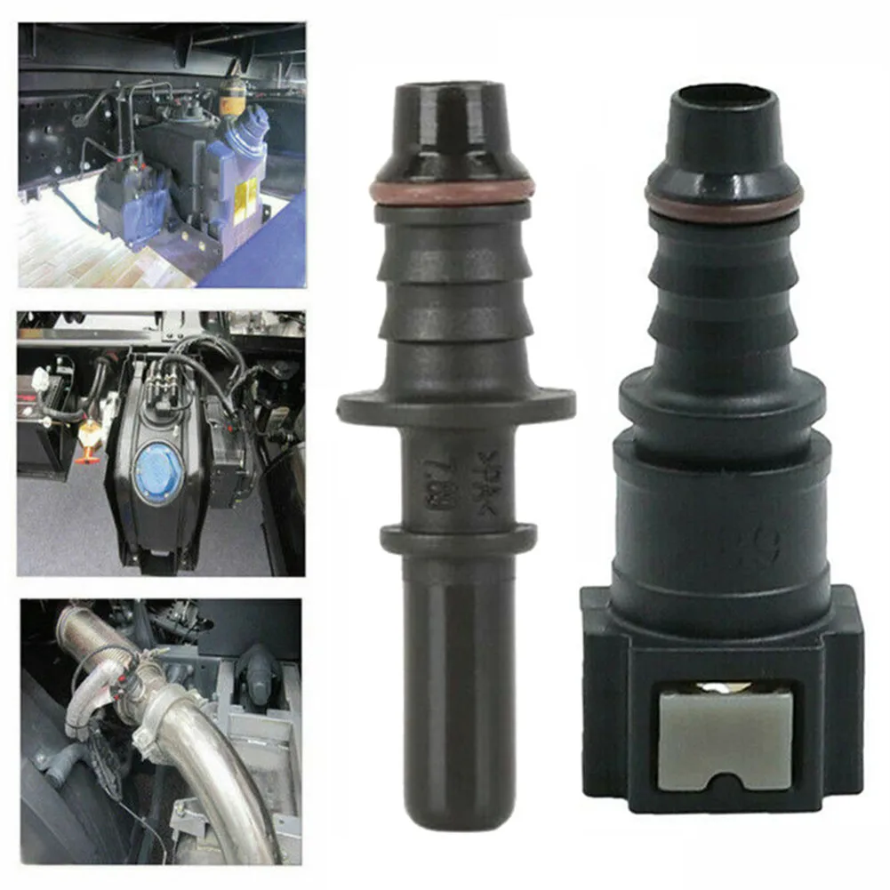 

Female 7.89-ID6 Straight Car Fuel Line Hose Pipe Coupler Quick Release Connector For 6mm Inner Diameter Nylon Hose