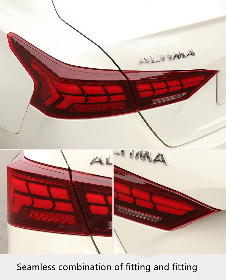 Автомобильный светодиодный задний фонарь для Nissan Altima Teana 2019 2020 2021 ходовой тормоз