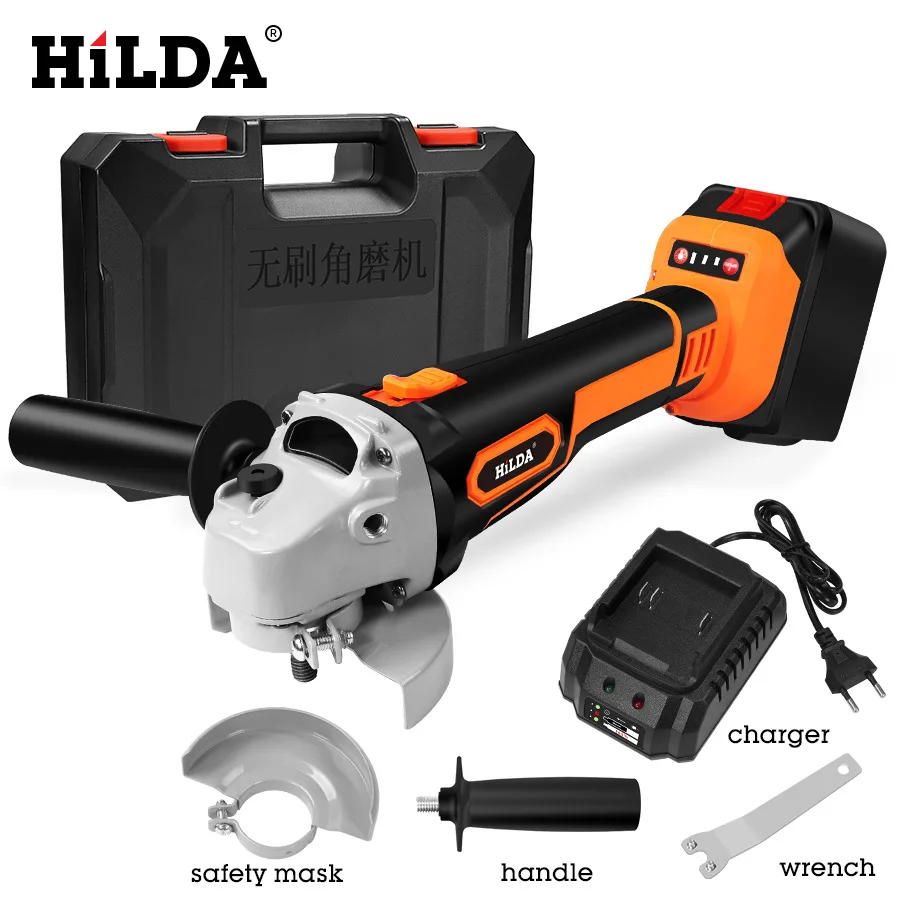 

Hilda Angle brushless grinding machine polishing machine grinder lithium electric grinder cutting machine