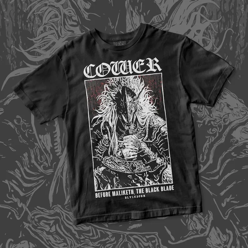 Хлопковая рубашка Cower Before Maliketh