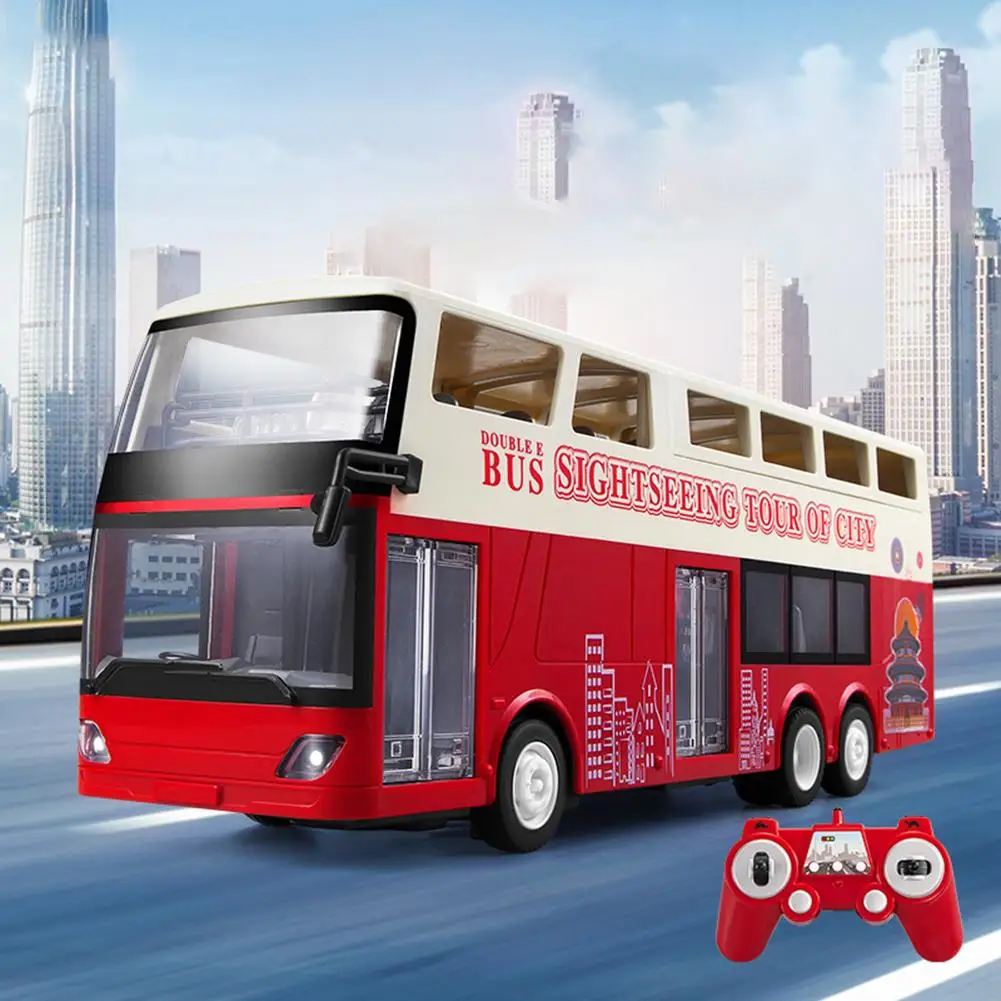 Двухслойный игрушечный автобус с дистанционным управлением 2 5 ГГц