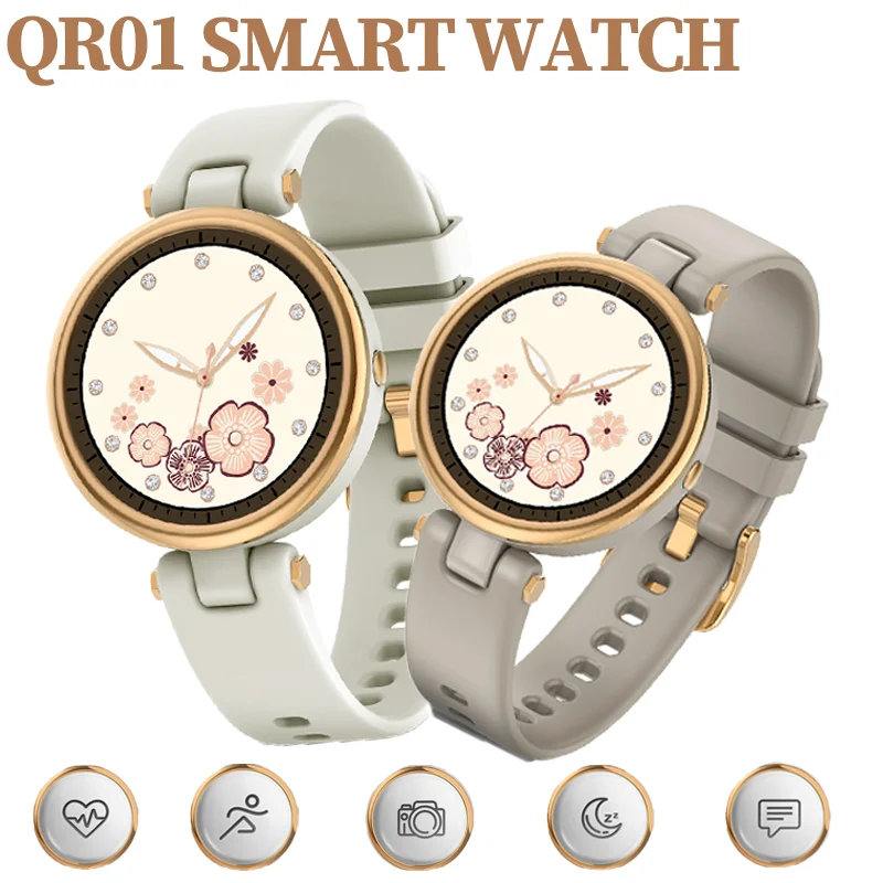 

Smart Watch for Women Caller ID Heart Rate and Blood Pressure Monitoring Pedometer Calorie Clock Sedentary Reminder Wristwatches