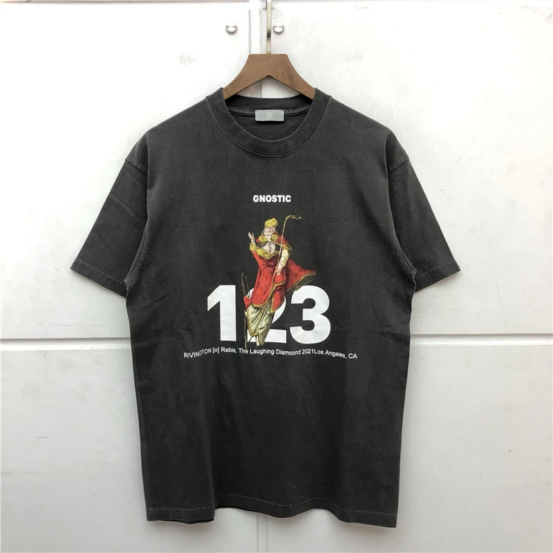 

New Novelty High Men Cactus RRR123 Crown T Shirts T-Shirt Hip Hop Skateboard Street Cotton T-Shirts Tee Top kenye #A450