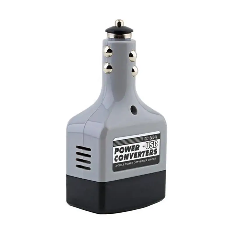 

Car Power Inverter Environmental Car Accessories For Laptop Computer Car Charger Converter Short Circuit Protection Avoid