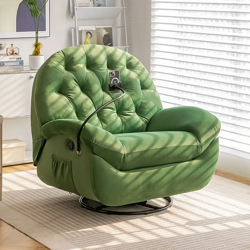 Для массажа Doppel Heizung Sofa Schaukel USB Handy Halterung Stuhl Lounges Einzigen Moderne Canape Salon Wohnzimmer Möbel
