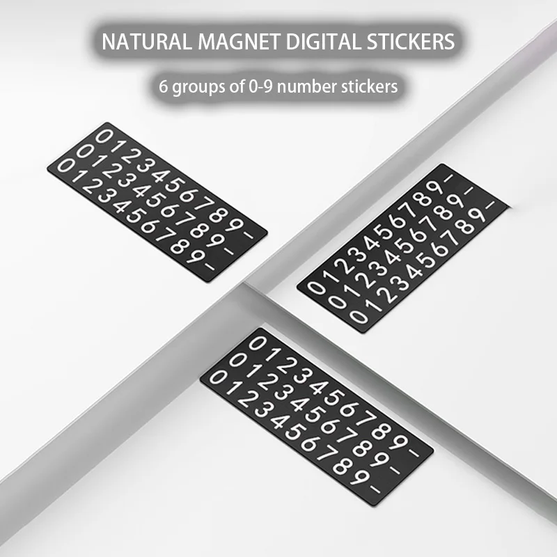 Автомобильный металлический номер мобильного телефона временная парковочная