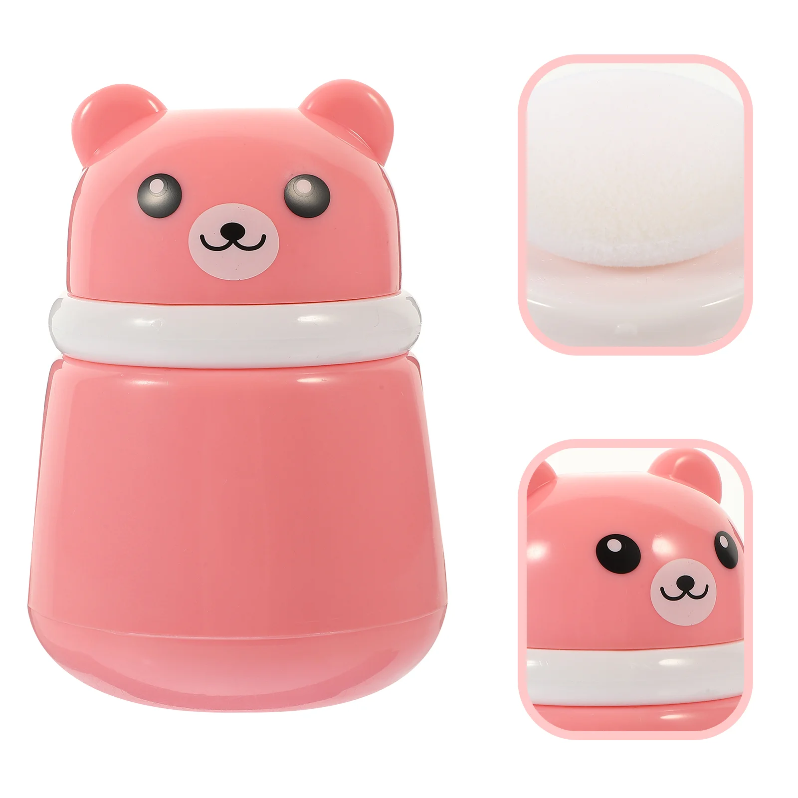 

Powder Puff Box Bottle Travel Supply Infant Storage Convenient Talcum Baby Case
