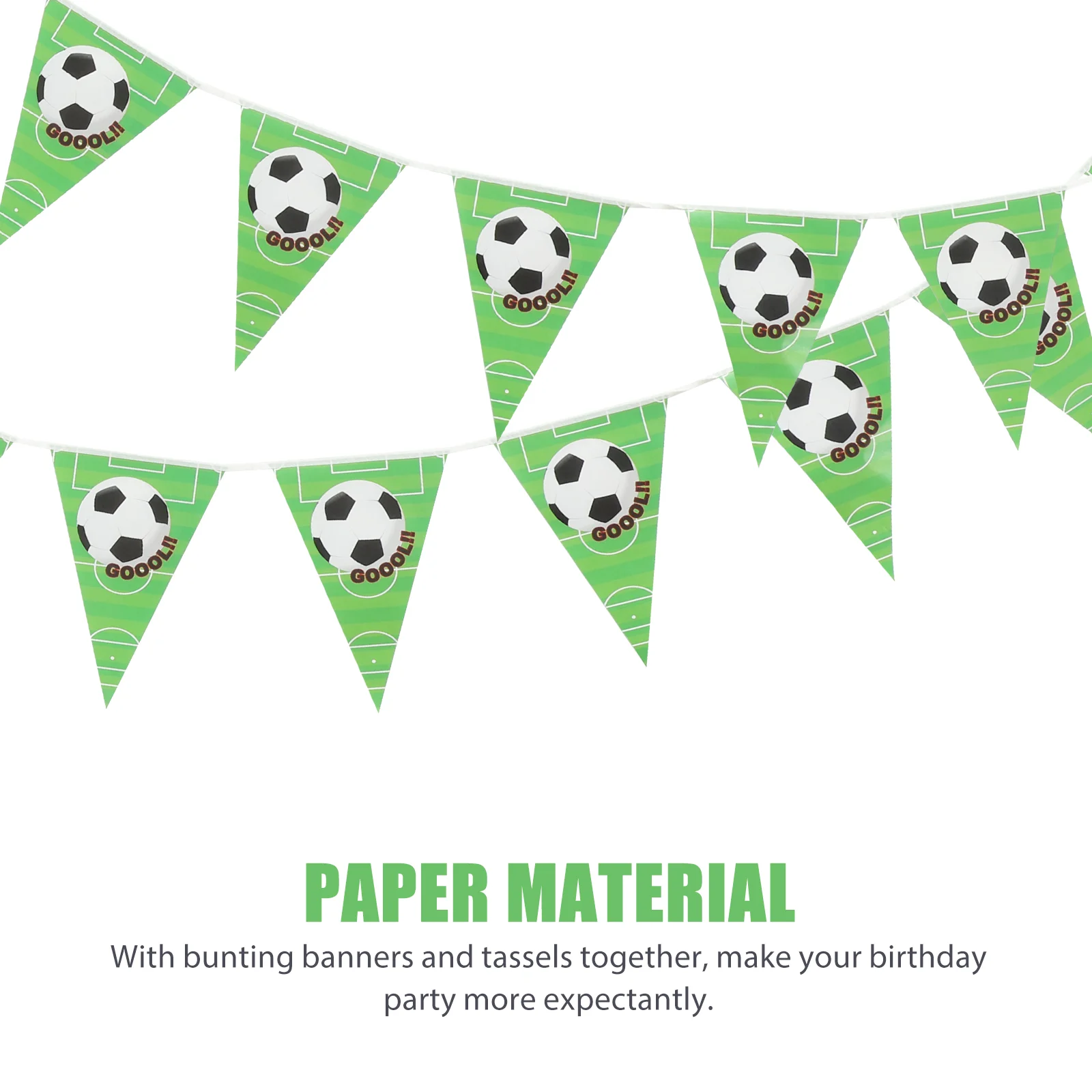 Баннер из мешковины украшение для вечеринки день рождения футбольная тема