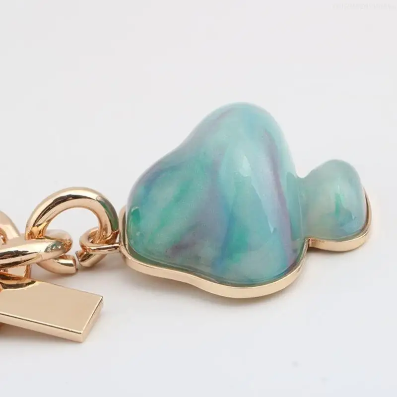 Элегантный портативный аксессуар-брелок в форме гриба для повседневного