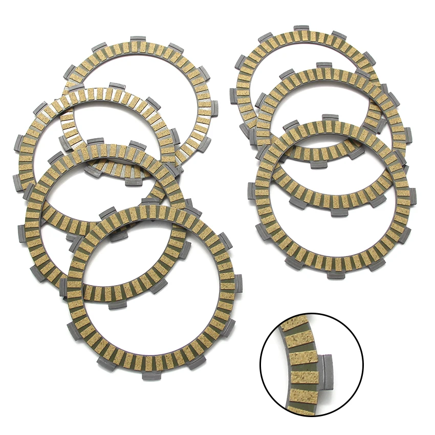 

Диски фрикционной пластины сцепления для Husqvarna CR125 WR125 2007 SM125S WRE125 2007-2008 TC125 14-18 TE125 2014-2016 TX125 2017-2018