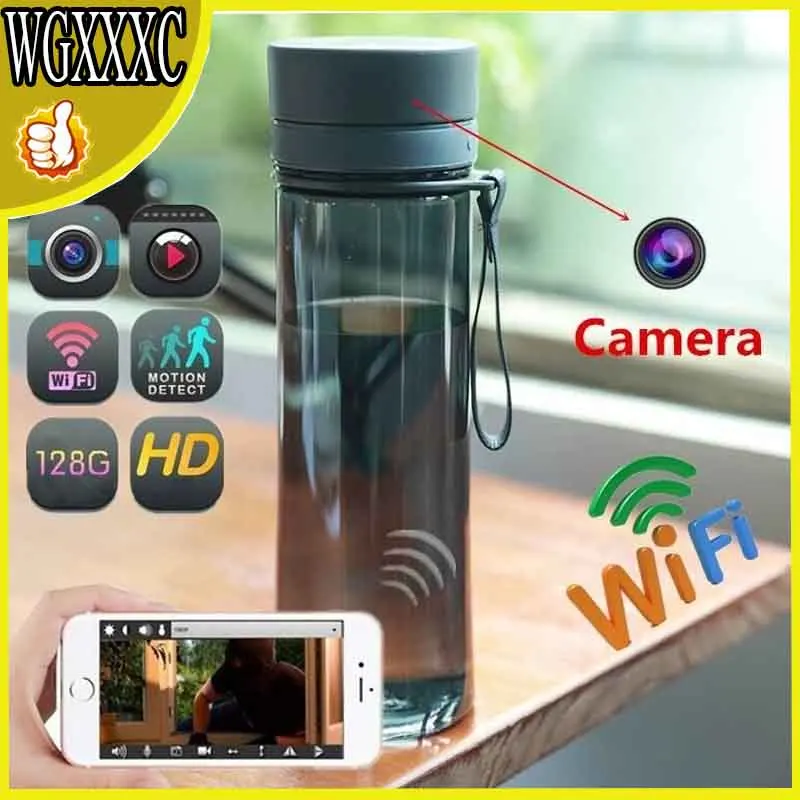 

Мини-камера портативная офисная с поддержкой Wi-Fi, 128 ГБ, TF-карта