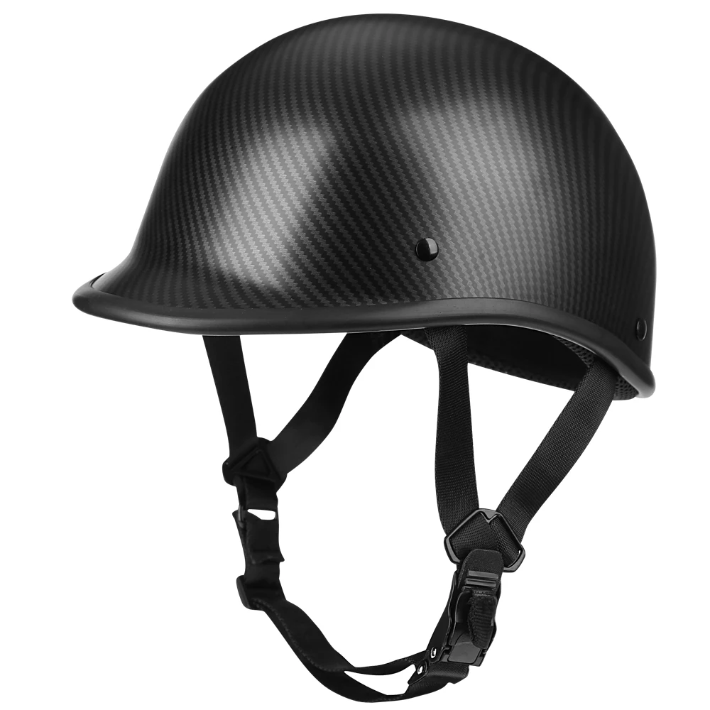 

Классический ретро мотоциклетный шлем с открытым лицом, маленькая полушапочка с черепом для мотоцикла, скутера, чоппера, круизный k2