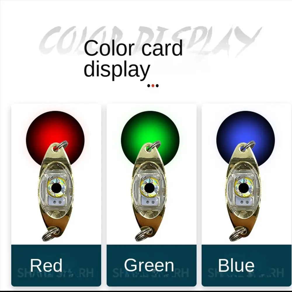 Флуоресцентная подводная лампа в форме окуня