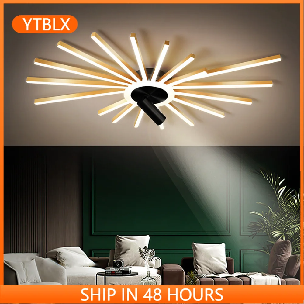 

New LED Style Ceiling Lights For Bedroom Room Foyer Kitchen Villa Apartment Indoor Home Lighting Creative Lamps