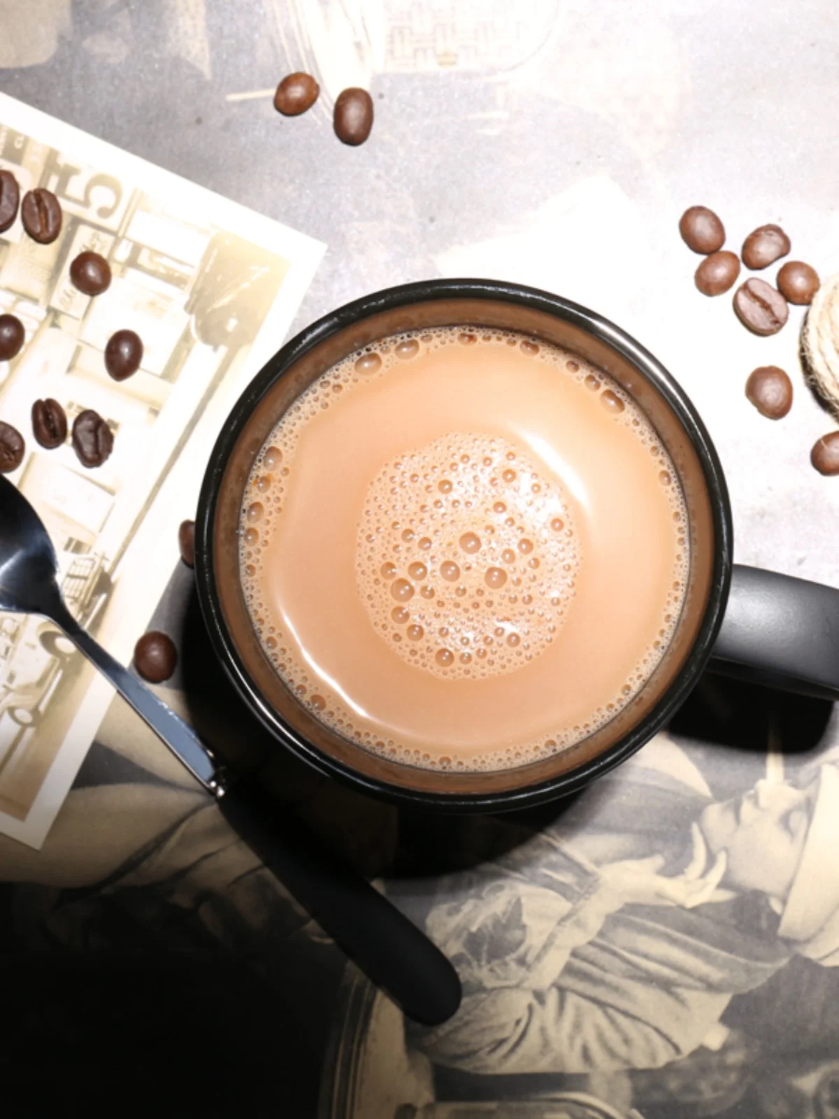 400/420/450/520 мл Европейская высококачественная керамическая черная матовая большая