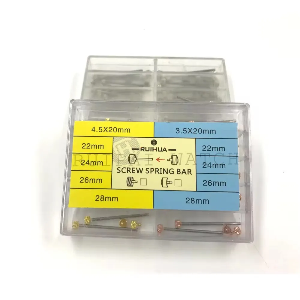 Винтовой пружинный стальной ремешок для часов браслета ремешка цвета розового