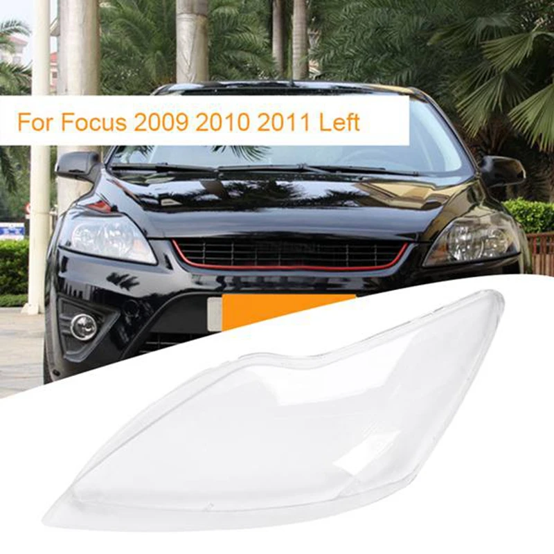 

For Ford Focus 2009-2011 Front Headlights Cover Shell Transparent Lens Lampshade