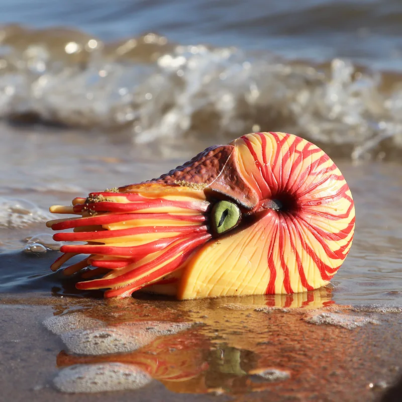Фигурки животных Red Nautilus коллекционные игрушки древние существа морские
