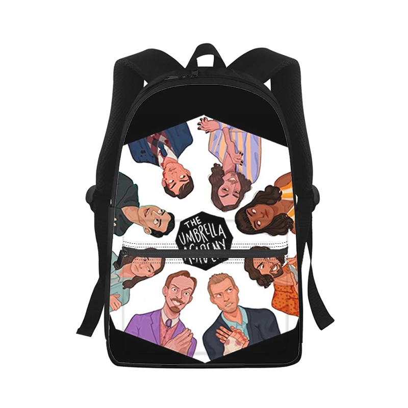The Umbrella Academy Men Women Backpack 3D Print Fashion Student School Bag Laptop Backpack Kids Travel Shoulder Bag